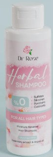دكتور روز هيربال شامبو 400مل جميع انواع الشعر - Dr. Rose Herbal Shampoo (400ml) - All Hair Types