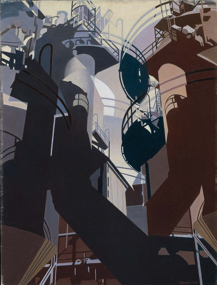 Charles Sheeler, Ore Into Iron