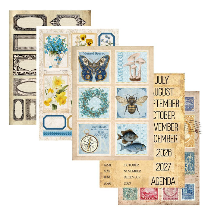Elizabeth Craft Designs | Everyday Ephemera Paper Pack