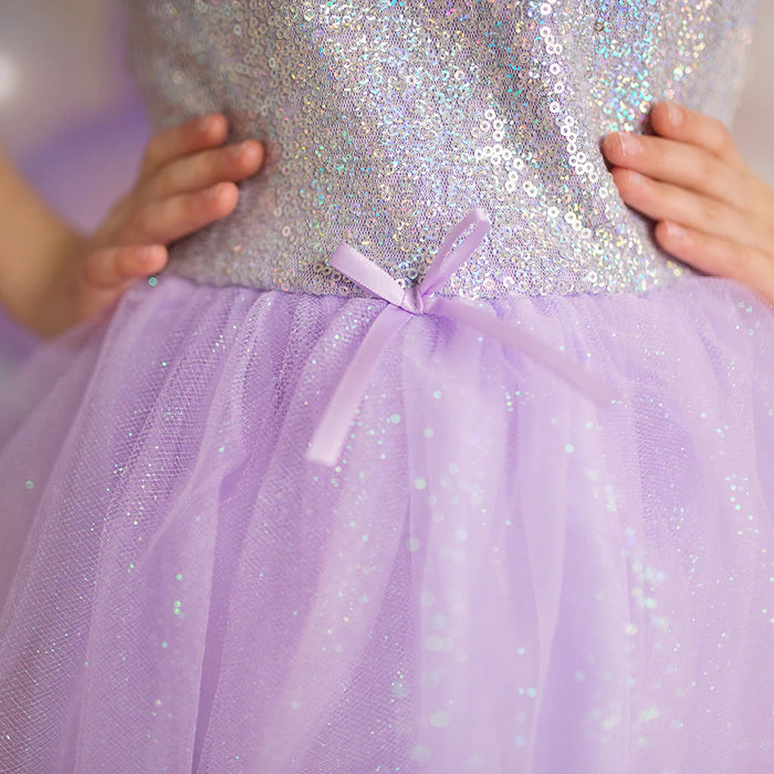 Great Pretenders Sequins Princess Dress Lilac 5-6