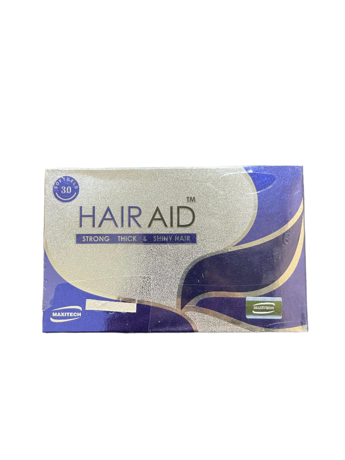 Hair Aid Softgel Capsules, 30 Capsules
