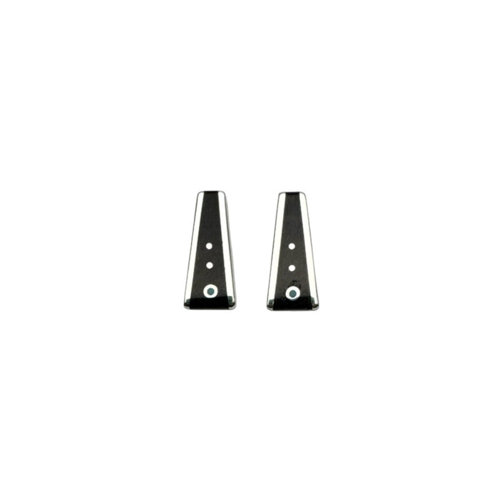 Jimmy Poyer Multi Stone Inlay Earrings