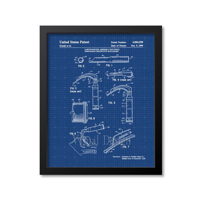 Laryngoscope Patent Print