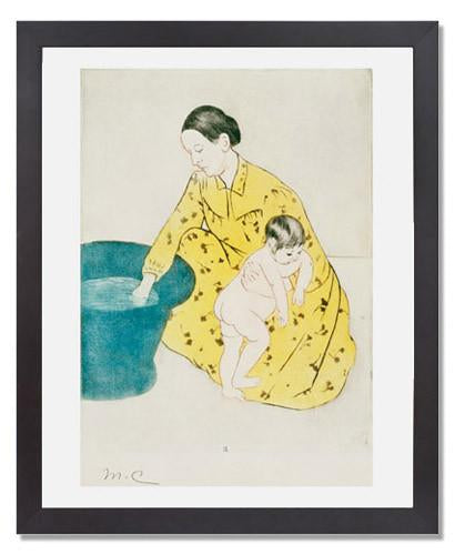 MFA Prints archival replica print of Mary Stevenson Cassatt, The Bath from the Museum of Fine Arts, Boston collection.