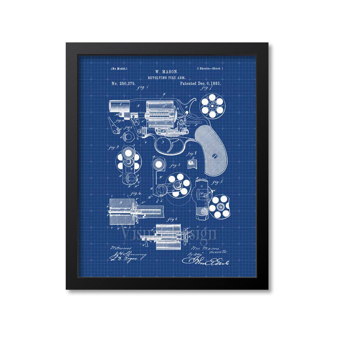 Revolver Patent Print