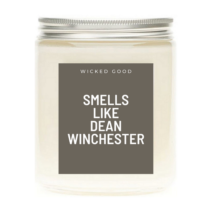 Smells Like Dean Winchester - Supernatural Soy Wax Candle - Pop Culture Candle - Smells Like Candle Wicked Good
