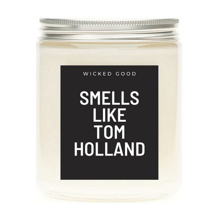 Smells Like Tom Holland - Soy Wax Candle - Pop Culture Candle - Smells Like Candle Wicked Good