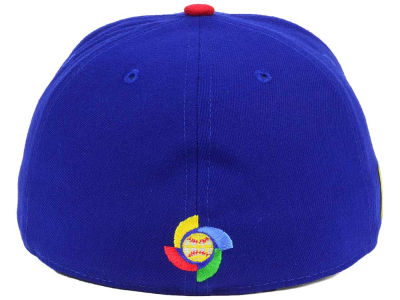 2017 World Baseball Classic Cuba WBC New Era 59Fifty Fitted Hat (TEAM COLORS)