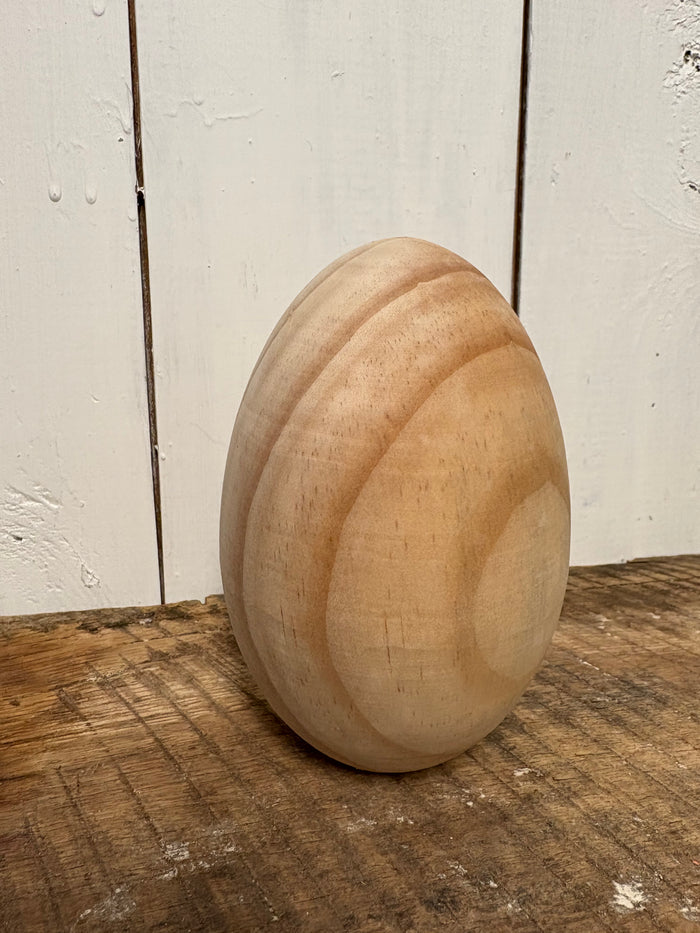 Wooden Egg