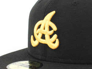 Aguilas Cibaenas Dominican Professional Baseball New Era 59Fifty Fitted Hat (Black Gray Under Brim)