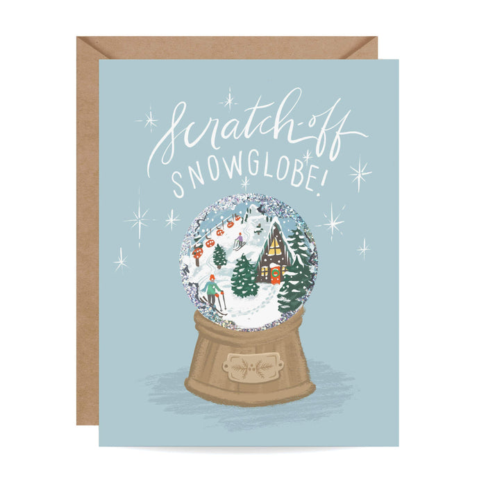 Alpine Snow Globe Scratch-off - Taryn x Philip Boutique