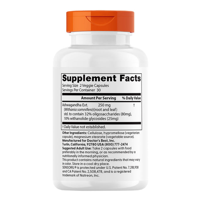Doctor's Best Ashwagandha â Stress, Focus, and Mood Support _2