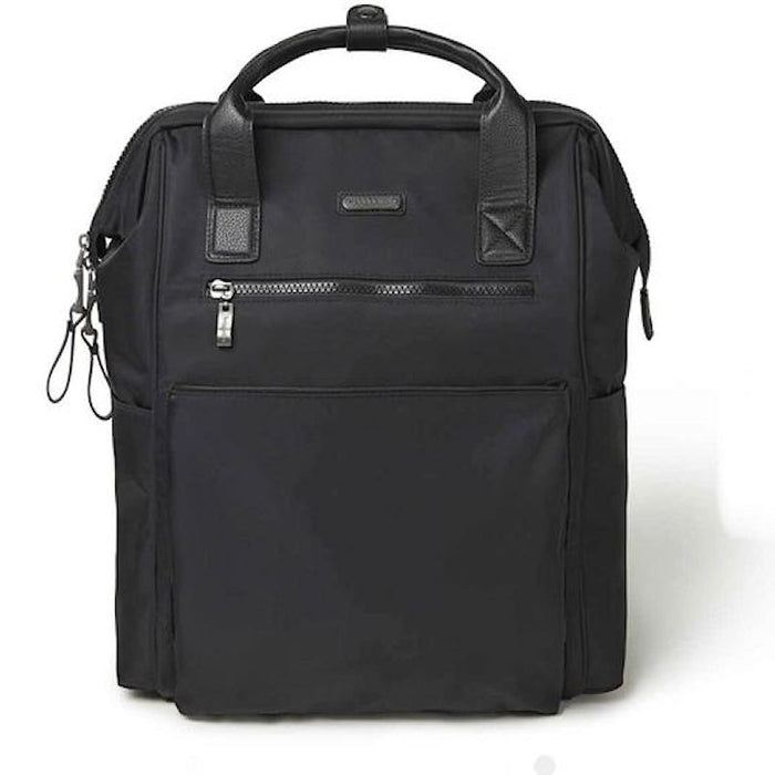 Baggallini Black Backpack Bag Soho Laptop Travel Office School Handbag Black New Bagg
