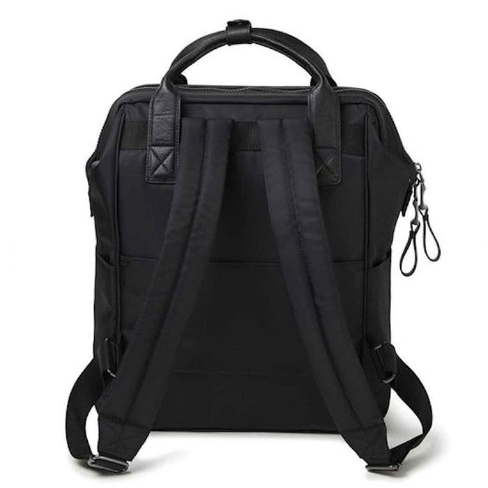 Baggallini Black Backpack Bag Soho Laptop Travel Office School Handbag Black New Bagg