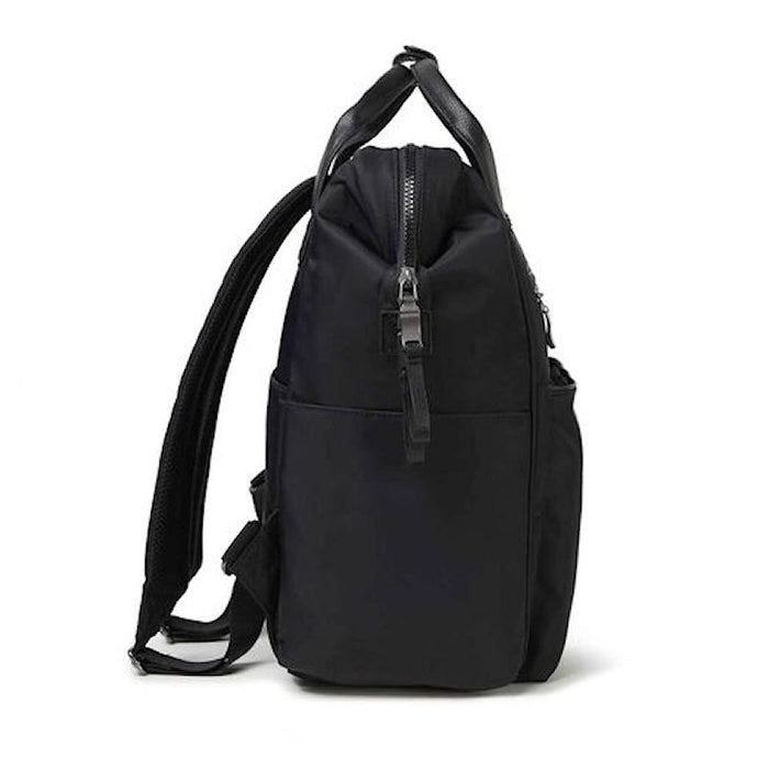 Baggallini Black Backpack Bag Soho Laptop Travel Office School Handbag Black New Bagg