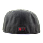 Baltimore Orioles 30th Anniversary 59Fifty New Era Fitted Hat (Black Scarlet Red Under Brim)