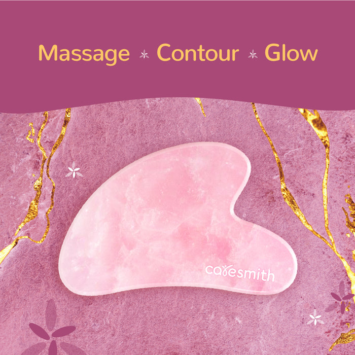 BLOOM-Rose Quartz Gua Sha