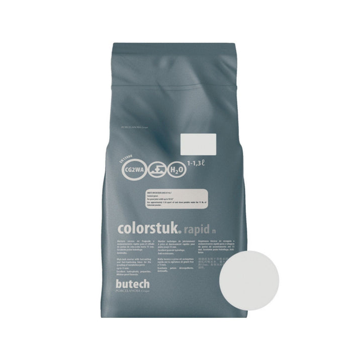 Butech Colorstuk Rapid Grout 5kg - Gris Grouts Butech By Porcelanosa