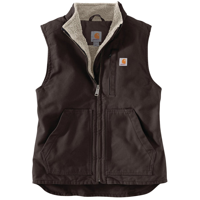 Carhartt Women's Washed Duck Mock Neck Vest Vests Carhartt