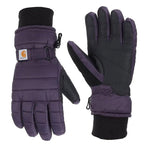Carhartt Women's Waterproof Quilted Glove Gloves Carhartt Nightshade L
