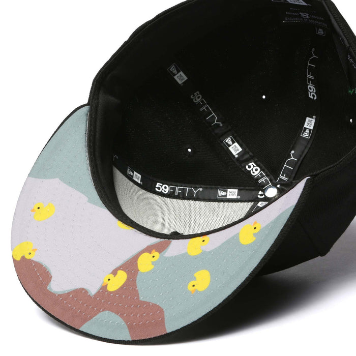 CARROTS X McNAIRY DUCK NEW ERA 59FIFTY FITTED HAT (BLACK)