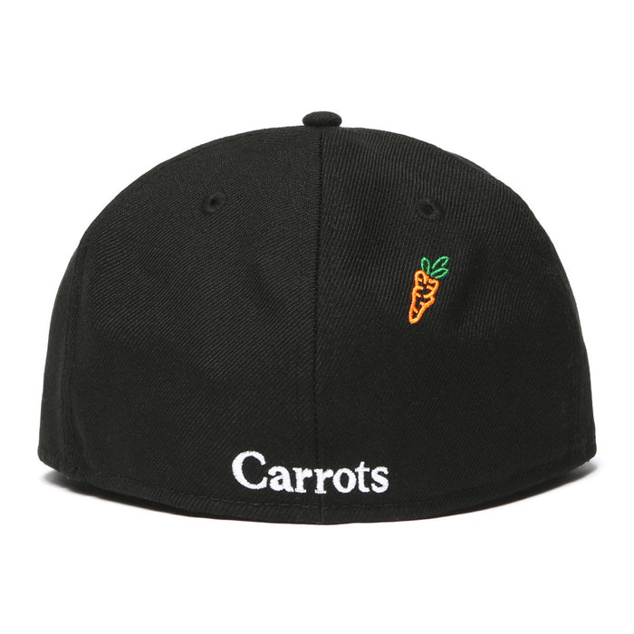 CARROTS X McNAIRY DUCK NEW ERA 59FIFTY FITTED HAT (BLACK)
