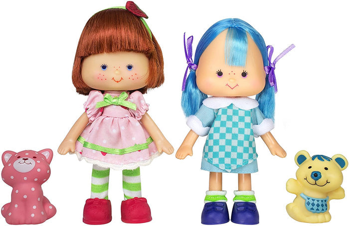 Collectible Strawberry Shortcake Classic Doll Set with Blueberry Muffin and Pets - 2016 by Bridge Direct