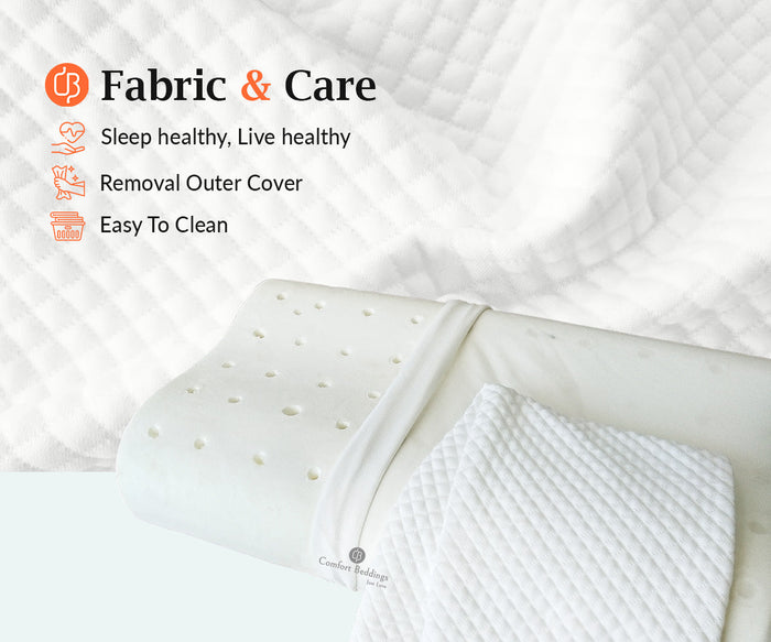 Contoured Cervical Memory Foam Pillow