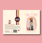 Cool Bitch - Poodle Birthday Card
