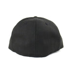 Crow New Era 59FIFTY Fitted Hat (Black Black 2 Gray Under Brim)