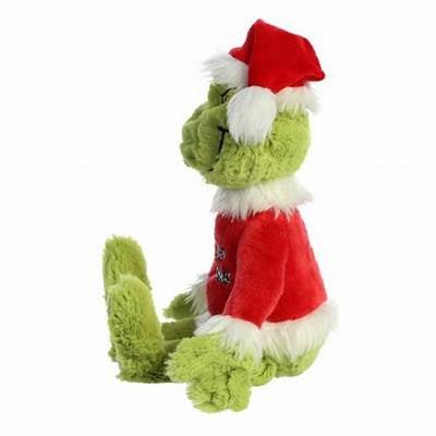 Dr. Seuss Grinch Santa Plush 16"