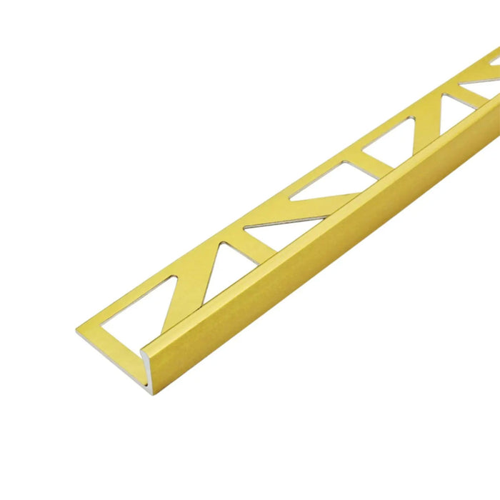 DUROSOL Aluminium L Shaped Trim 10mm - Gold Anodised Trims Dural