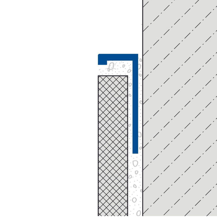 DUROSOL Aluminium L-Shaped Trim 10mm - White Trims Dural