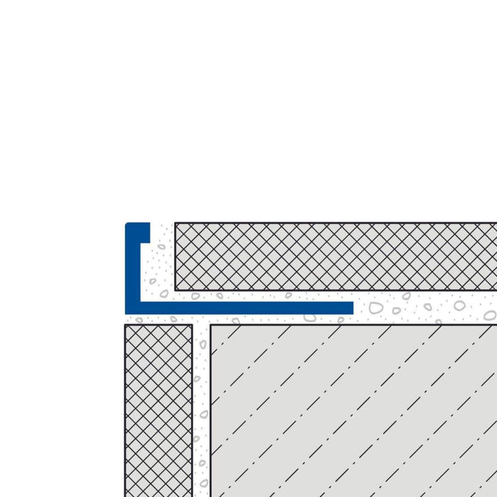 DUROSOL Aluminium L-Shaped Trim 10mm - White Trims Dural