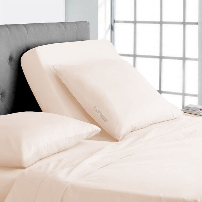 Peach Split Head Sheets Set