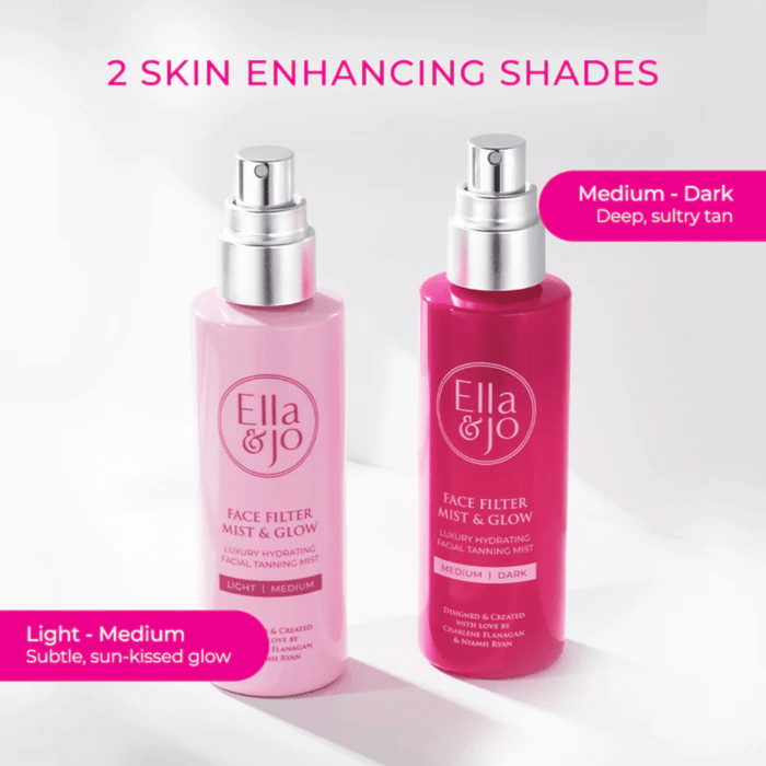 Ella & Jo Mist & Glow Facial Tanning Mist / Light-Medium