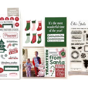 Elle's Studio | Christmas December Phrase Cardstock Stickers