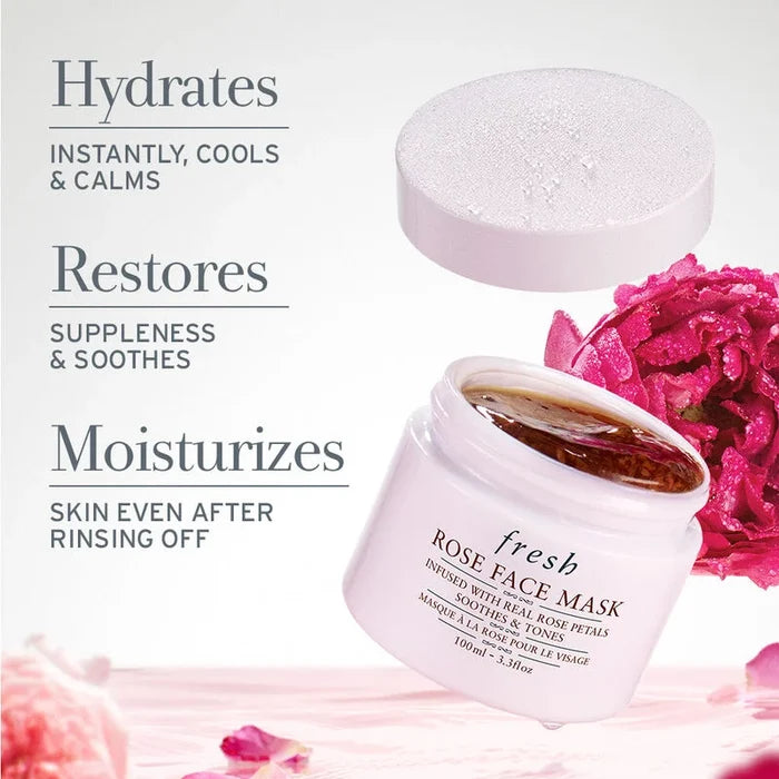 Face Mask: Rose 3.4 fl oz