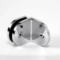 Frameless shower glass BRACKET GLASS TO WALL 90 Degrees - Image 1