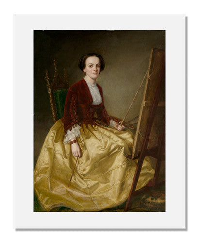 MFA Prints archival replica print of George Peter Alexander Healy, Mrs. Charles Morey (Anna Chadbourne, later Mrs. David E. Hughes) from the Museum of Fine Arts, Boston collection.