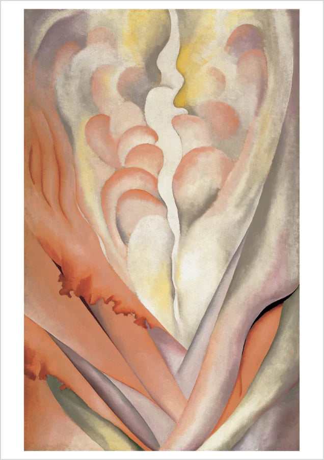 Georgia O'Keeffe Abstract Flowers Boxed Notecards