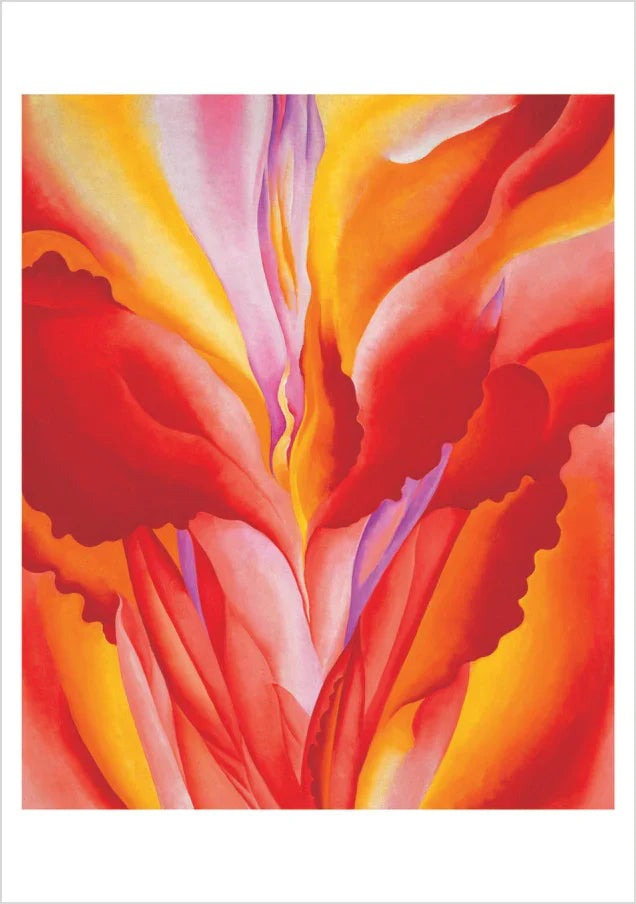 Georgia O'Keeffe Abstract Flowers Boxed Notecards