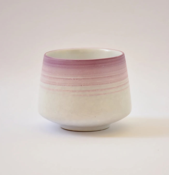 Handcrafted Ceramic Cup – Pink Gradient