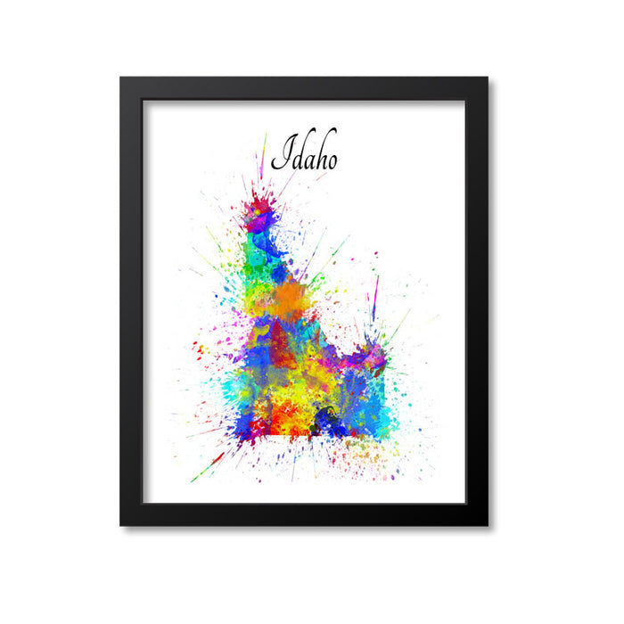 Idaho Paint Splash