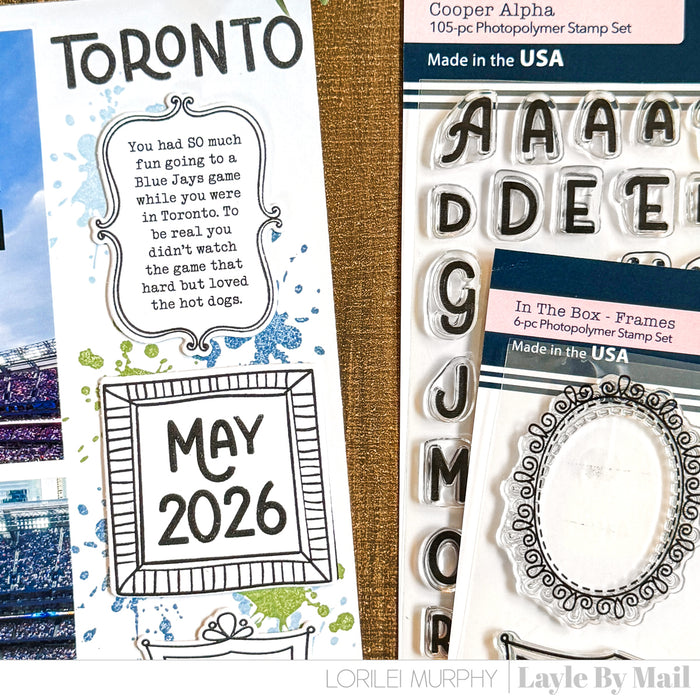 In The Box - Frames 5x7 Stamp Set