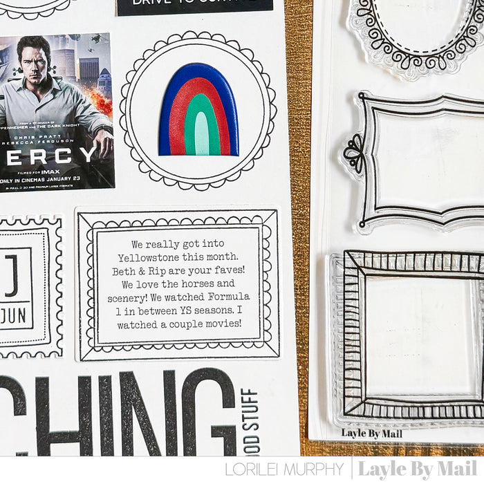 In The Box - Frames 5x7 Stamp Set