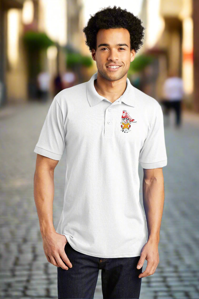 I.S.C.A CLOWN WITH SNEAKER LOGO POLO