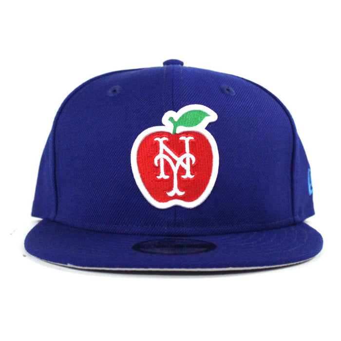 Kids Big Apple New York Mets New Era 9Fifty Snapback Hat (Gray Under Brim)