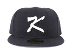 Korea New Era 59FIFTY Fitted Hat (Navy Gray Under Brim)