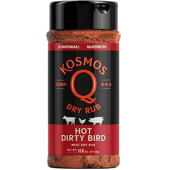 Kosmo's Q Dirty Bird Hot Rub 11 oz.